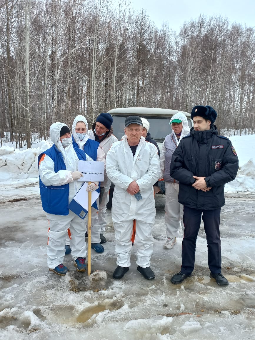 Учения по ликвидации гриппа птиц..